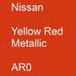 Preview: Nissan, Yellow Red Metallic, AR0.